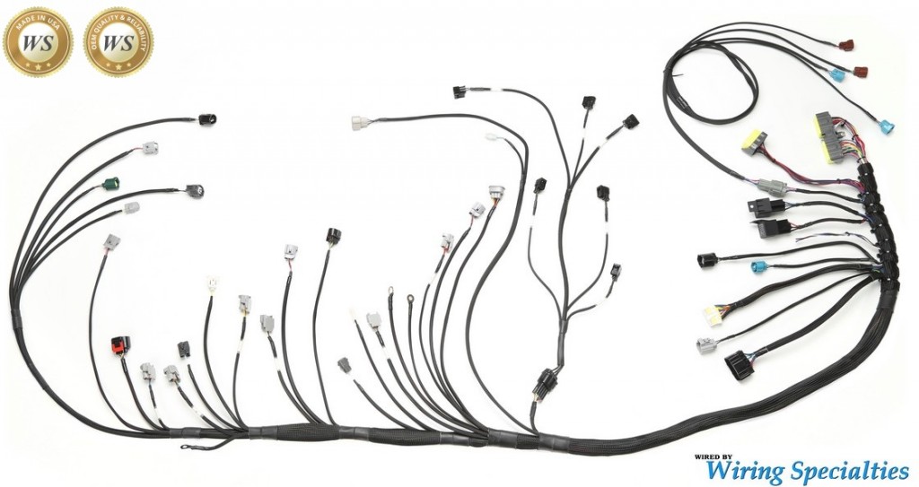 RB25DET Wiring Harness for BMW E36 OEM SERIES til BMW 3 (E36) 1991